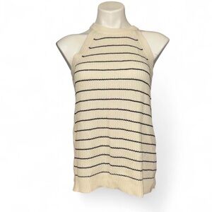 Old navy striped knit tank top size small